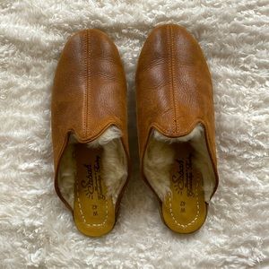 Sabah Fort Worth Brown Shearling Baba Size 42 Made in Turkey